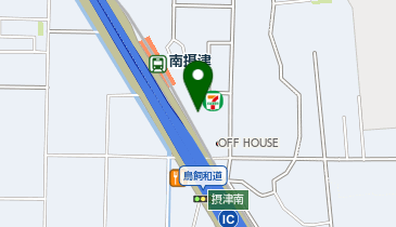 南摂津 魂心家の地図画像