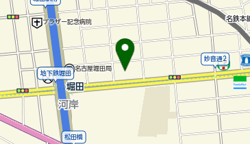 鶏そば唆る 堀田本店の地図画像