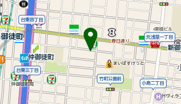 てっち屋の地図画像