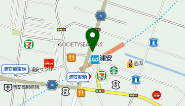 えどまえハンバーグの地図画像