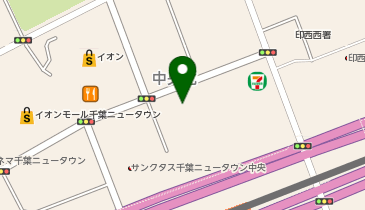 タカギフーズ 千葉ニュータウン店の地図画像