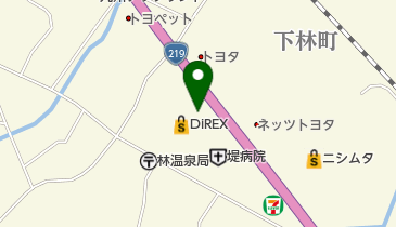 コインランドリーラスカルライフの地図画像