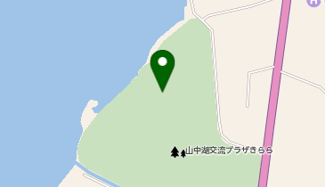 山中湖交流プラザ きらら シアターひびきの地図画像