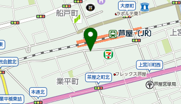 阪神衛生検査所 JR芦屋駅前サテライトの地図画像