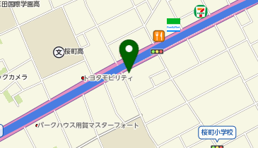 キャミック城南の地図画像