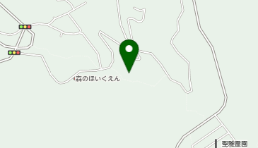 認定こども園森のほいくえんの地図画像