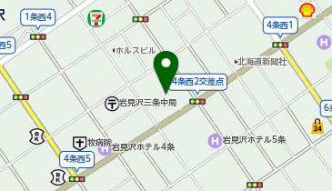 アティック であえーる岩見沢店の地図画像