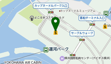 ハワイアンスタイル 横浜ワールドポーターズ店の地図画像
