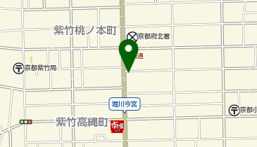 宅配にぎり長次郎 堀川北山店の地図画像