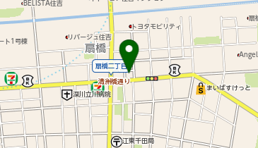 大漁丼家 扇橋店の地図画像