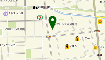 クスリのアオキ 平店の地図画像