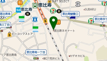 豚山 恵比寿店の地図画像