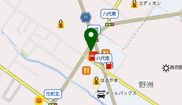 鶏笑 野洲店の地図画像