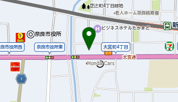 MOTO STYLE(モト スタイル) 奈良の地図画像