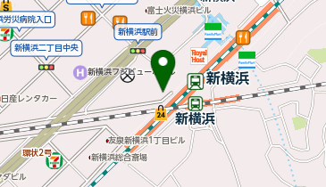 個室炊き肉円(kyu) 新横浜店の地図画像