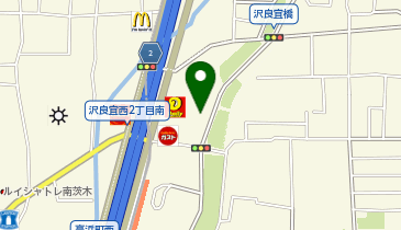 お好み焼・鉄板焼いっきゅうさん 南茨木店の地図画像