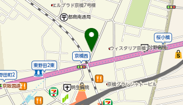 チキチキチキン 京橋店の地図画像