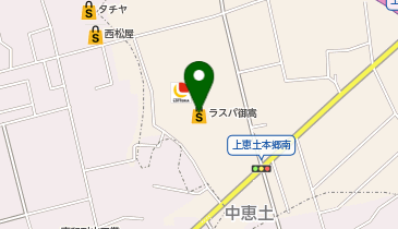 てんてん ラスパ御嵩店の地図画像