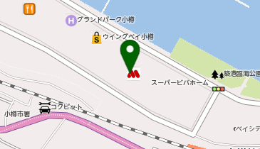 HADO ARENA HUNTER'S(ハドウ アリーナ ハンターズ) ウイングベイ小樽店の地図画像