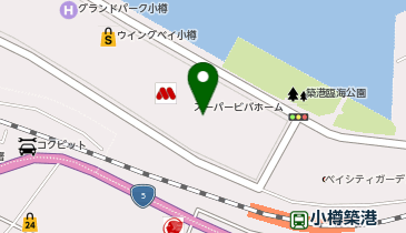 リサ整骨院 ウイングベイ小樽店の地図画像