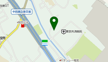 東京地方裁判所中目黒庁舎 ビジネス・コートの地図画像