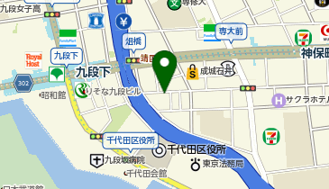 国際労働財団の地図画像