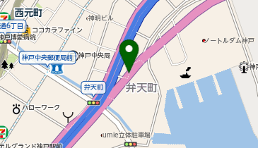 Wメリケン波止場の地図画像