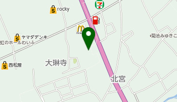 火の国DOG(ドッグ)の地図画像