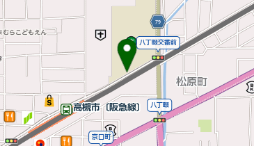 大阪医科薬科大学の地図画像