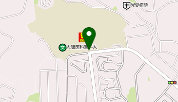 大阪医科薬科大学 阿武山キャンパスの地図画像