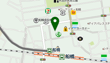 四谷学院 船橋校の地図画像