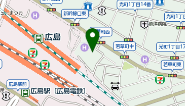 四谷学院 広島校の地図画像