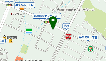 ポラリス・バレエスタジオ 横浜スタジオの地図画像
