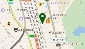 まるさんかじつ 新宿高島屋店の地図画像