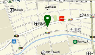 学研ジーパピルス 高知大川筋教室の地図画像