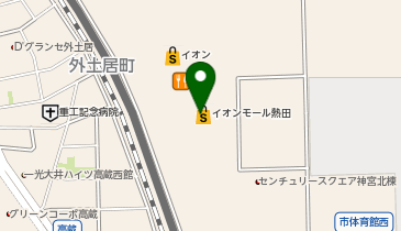 保険クリニック イオンモール熱田店の地図画像