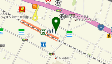 市川 加賀廣の地図画像