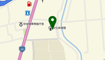 吉野ヶ里町文化体育館の地図画像