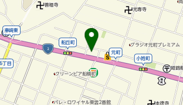 庶民の料亭 あじの地図画像