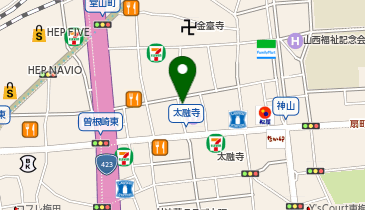 ニュー韓国焼肉 キムフードショーの地図画像