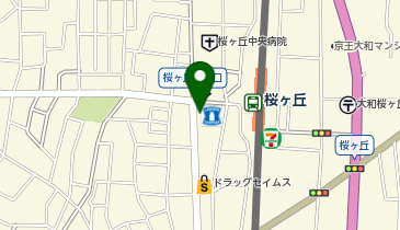 BAKERY HINATA(ベーカリー ヒナタ) 大和桜ヶ丘店の地図画像