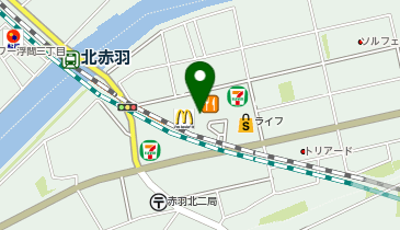 ニューヨーク飯店の地図画像