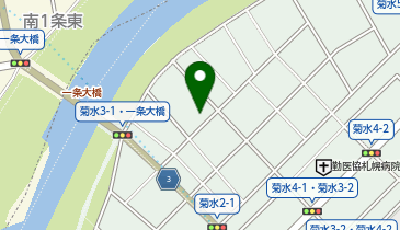 胡椒餅店 雉虎の地図画像