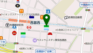 治療庵 楽道の地図画像