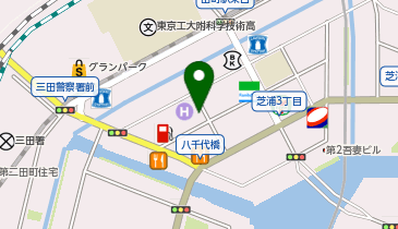 芝浦田町スポーツ整骨院・はり治療院の地図画像