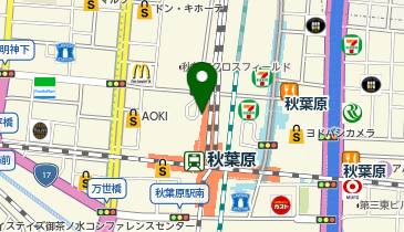 TAMASHII NATIONS STORE TOKYO(タマシイ ネイションズ ストア トウキョウ)の地図画像