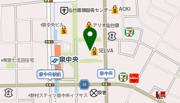 QBハウス(キュービーハウス) セルバ店の地図画像