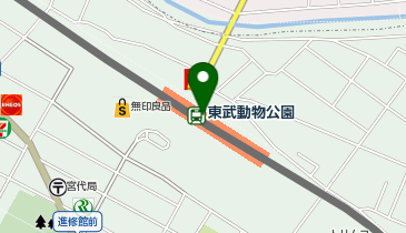 QBハウス(キュービーハウス) EQUiA東武動物公園駅店の地図画像