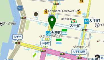 QBハウス(キュービーハウス) 大手町メトロピア店の地図画像