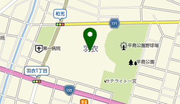 QBハウス(キュービーハウス) ビバホーム一宮店の地図画像